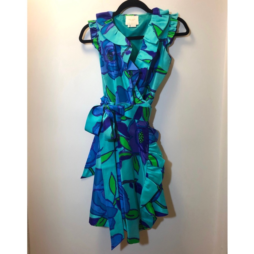 Kate Spade Floral Wrap Dress